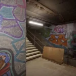 Düsseldorf Worringer Platz 3D Scan Unterführung Graffiti VR Museum