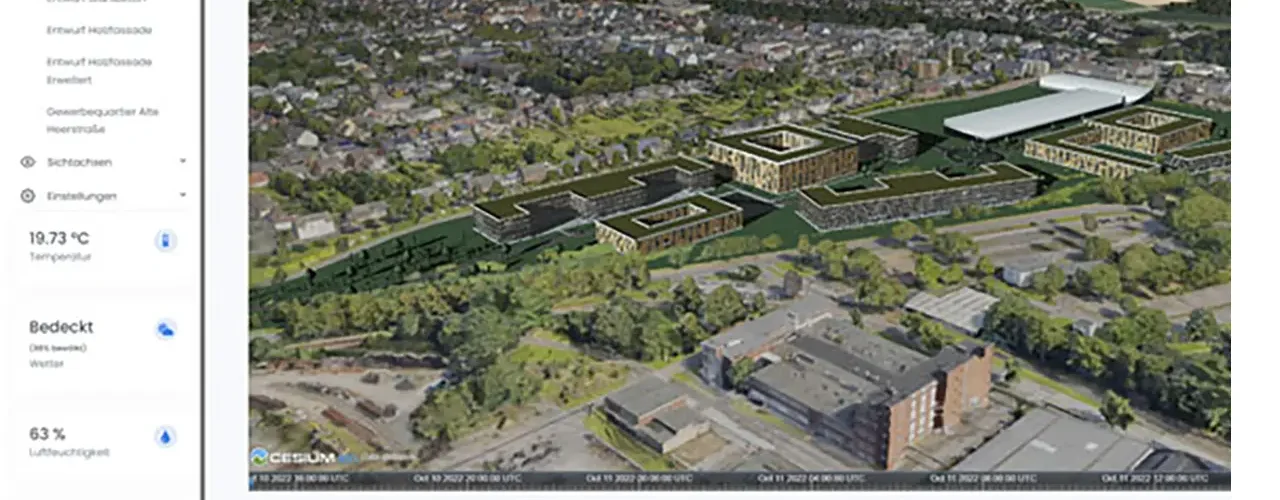 Digitaler Zwilling Plattform Dormagen