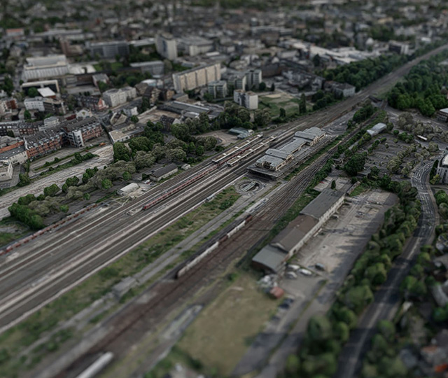 Dueren 3D Stadtmodell Befliegung