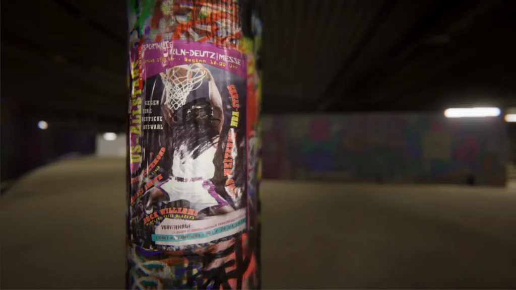 Düsseldorf Worringer Platz 3D Scan Unterführung Graffiti VR Museum 4