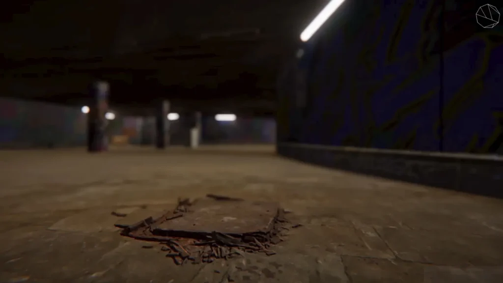 Düsseldorf Worringer Platz 3D Scan Unterführung Graffiti VR Museum 5