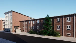 Schule BIM Bestandsdokumentation Visualisierung 04