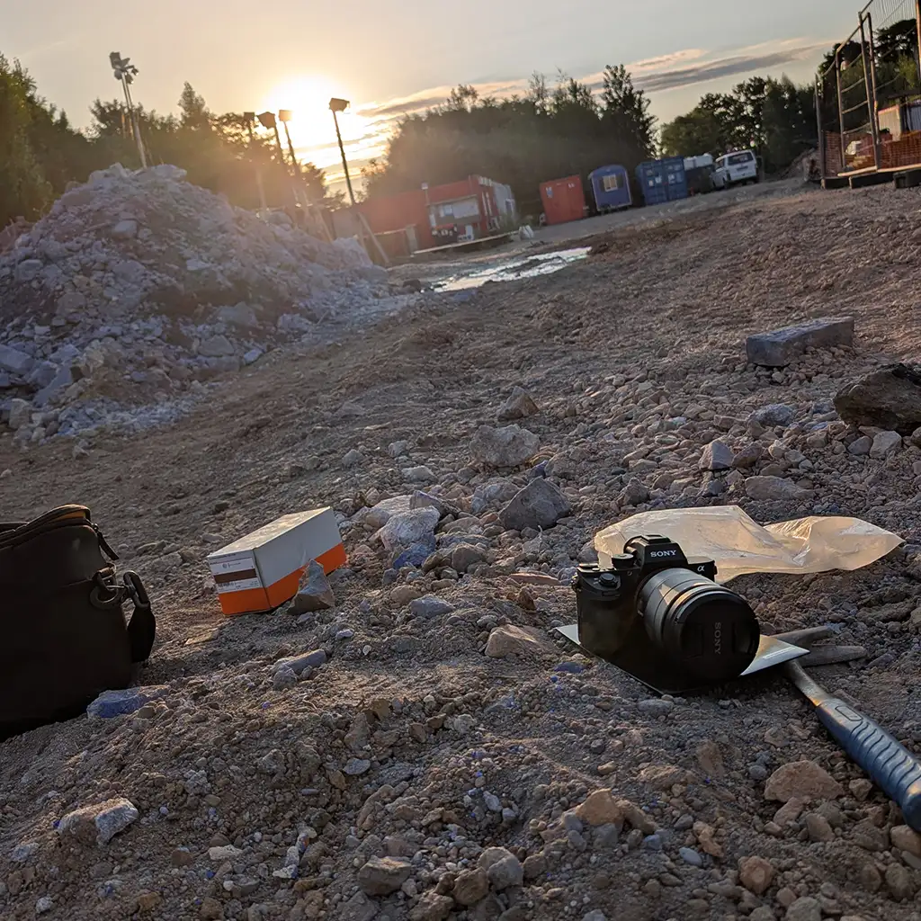 Archäologische Bestandsdokumentation - Vorbereitung