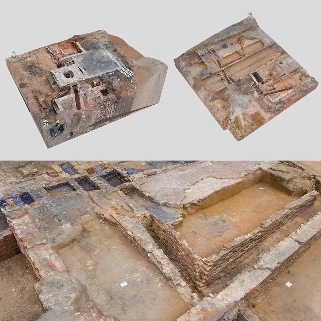 Archäologische Bestandsdokumentation - mesh